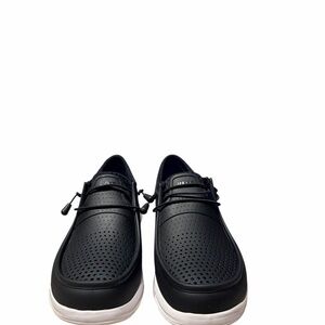 Reef Water Coast Men's Black Casual Lace Up Waterproof Shoes. NWOB. Size 11.